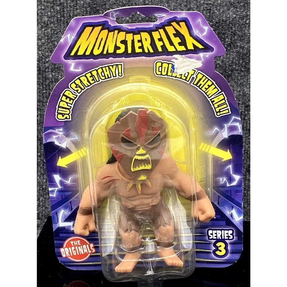 Monster Flex Series 3 Shaman Shaker Figure Diramix Super Stretchy Toy New 2021